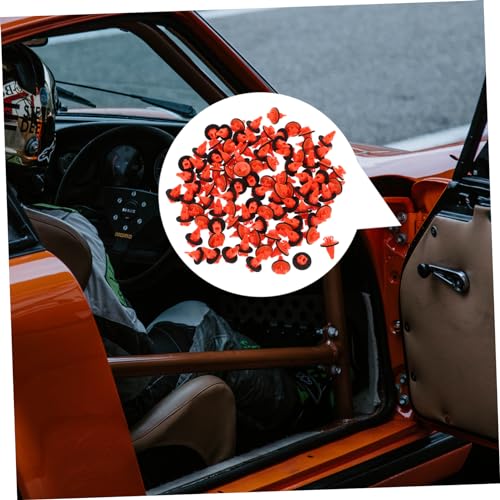 Generic 100 Sztuk Dzwon Usta Narzędzia Motoryzacyjne Samochodowe Klipsy Ustalające Flare Klipsy Ustalające Elementy Złączne Do Samochodów Części Nadwozia Samochodowego Samochodowe