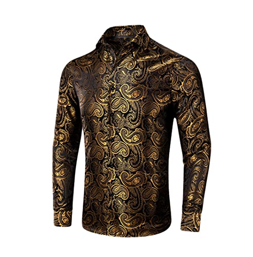Chemise en soie homme manches longues Cy-1038 anti irritation et respirante