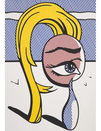 Imprimés muraux Roy Lichtenstein pour donner de la couleur à un mur vide