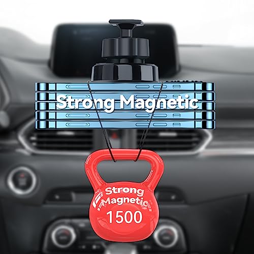 BEERTE Phone Holder fit for Audi Q5 2024-2018, Audi SQ5 2024-2018,Strong Magnetic Phone Mount Adjustable Air Vent Car Dashboard Cell Phone Mount fit for Any inches Phone - Image 5