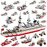 Sitodier Military Battleship Building Block Set for...