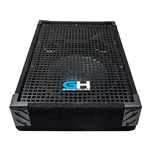Grindhouse Speakers - GH10M - 10 Inch Passive Wedge Floor / Stage Monitor 300 Watts RMS - PA/DJ