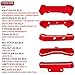 RCMYou Aluminum Arm Suspension Mount Upgrades Part for 1/8 Kraton Outcast Typhon Talion 6S BLX,1/7 Felony Infraction Mojave 6S BLX,Limitless,Arm Suspension Mount w/Screw Pins,Red