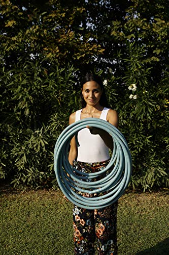 Image of Sharpex 10 Meter 0.5 Inch Garden Hose Pipe | Heavy Duty, Durable & Flexible Blue Hose with Clamps & Connector | Ideal for Car Washing, Home & Outdoor Use