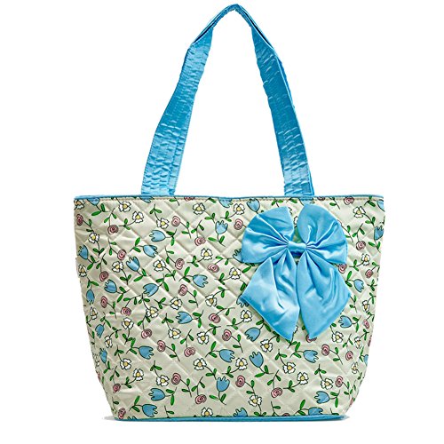 Sac seau-U léger en calico pour éviter les douleurs d'épaule avec sa anse large