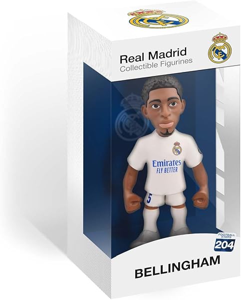 Visita la tienda de MINIX MINIX BANDAI Collectible Figurines MN18383 Figura de Bellingham, Real Madrid, Coleccionables de 12 cm para Exhibición, Idea de Regalo para Niños y Adultos, Fans de fútbol in use