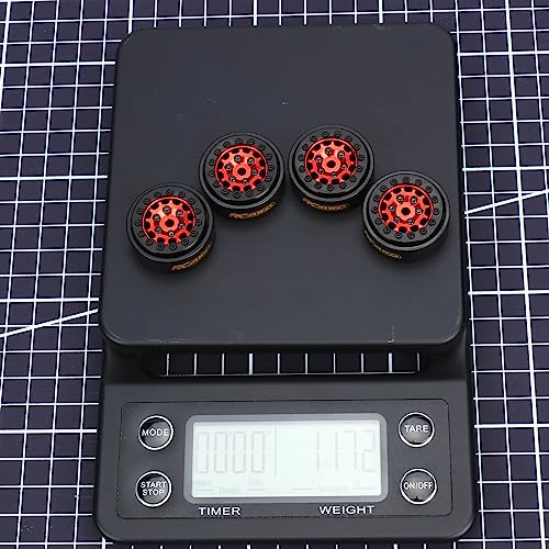 Roues lestées en laiton RCAWD robustes pour surélever votre chenillard Trx4m - 4