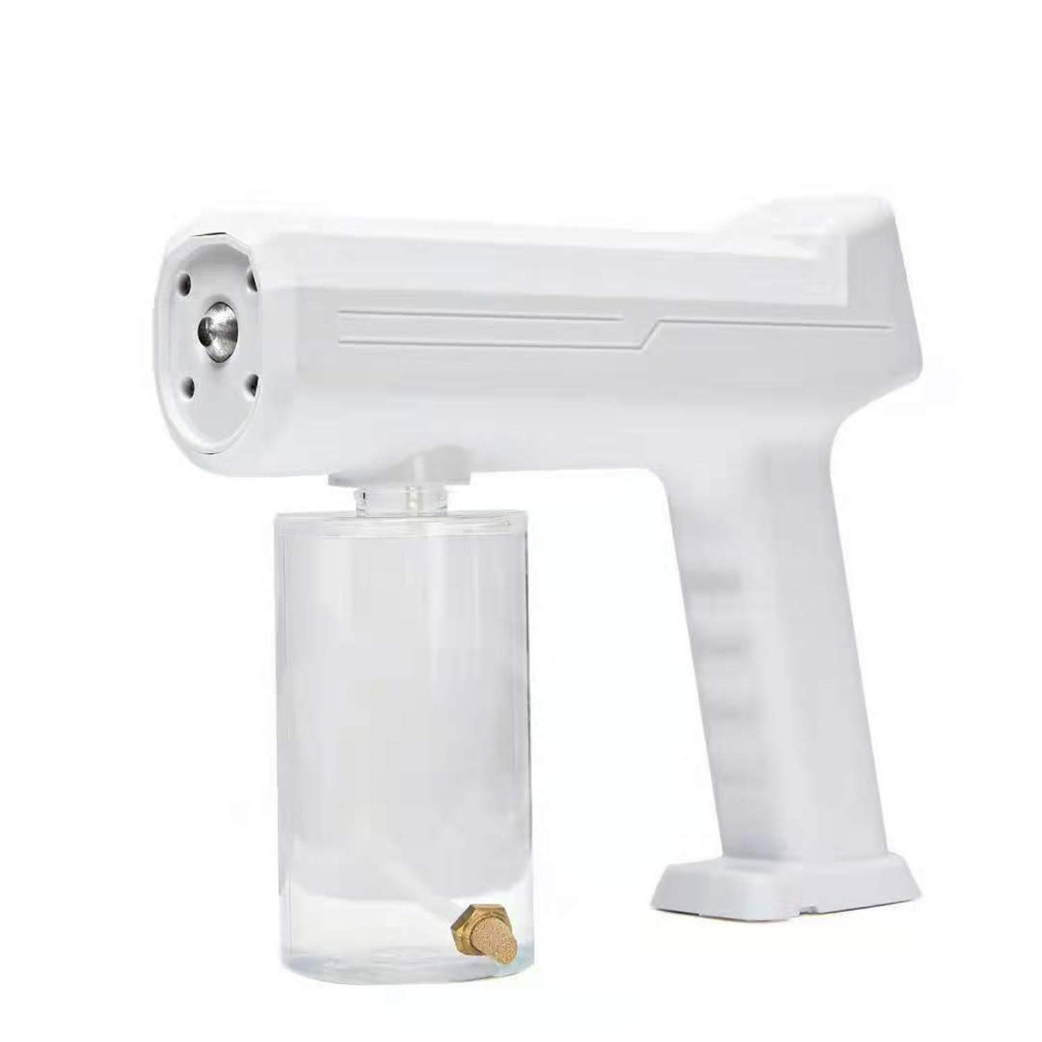ZYC 300ML Fogger Machine Wireless Electric Disinfettante Sprayer Disinfettante Blue Light Nano Steam Spray Gun Sterilizzazione Nano Spray Gun per Home Office