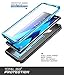 SUPCASE for Galaxy Note 9 Case with Screen Protector (Unicorn Beetle Pro), [Built-in Stand & Belt Clip] Heavy Duty Full-Body Rugged Holster Protective Phone Case for Samsung Galaxy Note 9 2018, Blue