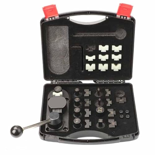 IPROCAS Juego de Plantillas for Doblar Alambre de Metal con Matrices Ajustables, Herramienta for Doblar Anillos de Cuchara de Alta Resistencia, Herramientas for Hacer Anillos de Bricolaje(Metal B)