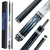 KONLLEN Carbon Fiber Pool Cue – 58" Low Deflection Performan...