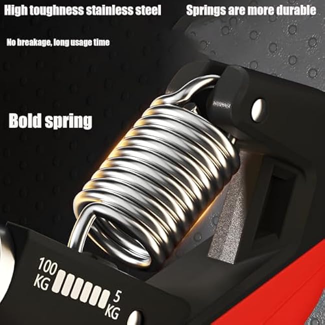Hand Strengthener£¬Grip Strengthener Forearm£¬Hand Grip Strengthener with Adjustable Resistance 11-220Lbs(5-100KG)£¬Forearm Strengthener, Hand Exerciser for Muscle Building and Injury Recover