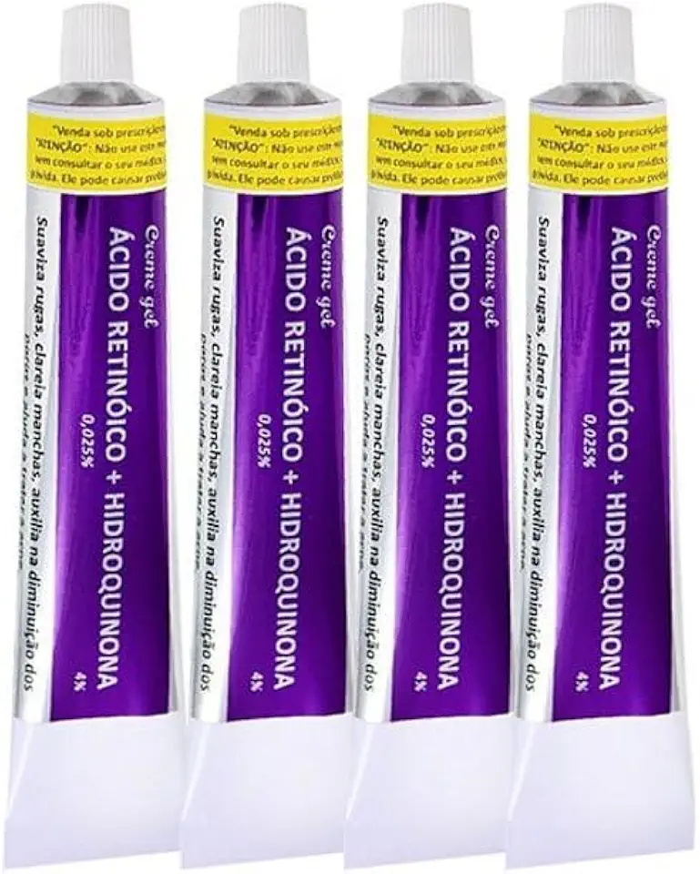 Kit com 4 Creme Gel Clareamento de Melasma 30g - Kit Original