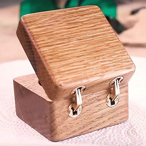 Vista 4 de 4 unidspaquete de bisagras ocultas de latón oculto barril caja de madera ángulo de apertura de 180 para bricolaje joyero artesanal