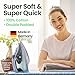 SimplySmooth Premium Ironing Board Cover 125x45 | OEKO-TEX 100 | Made in Germany | Fits 120–125x38–45 cm boards | Steam Station Compatible | Size L