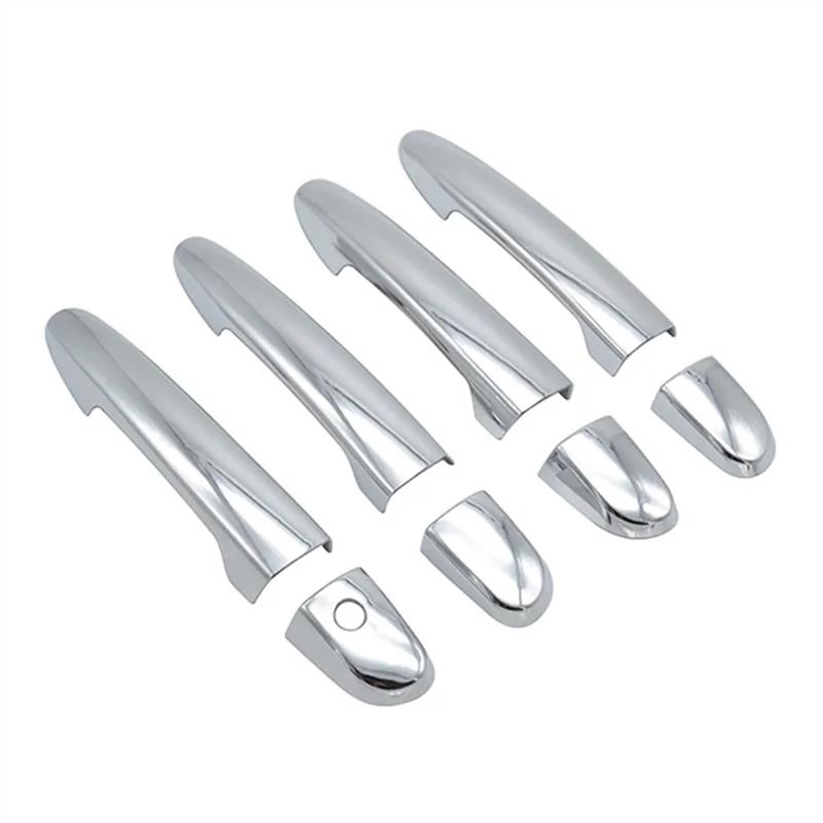 Noheeu One Color Chrome Side Door Handle Cover Catch Trim Overlay Molding Garnish For Mazda Cx5 Cx-5 2012-2019 M2 M3 M6 Cx5
