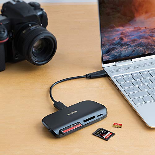 SanDisk ImageMate® PRO USB-C⢠Multi-Card Reader for Compact Flash, SD UHS I, SD UHS II, microSD - Image 8