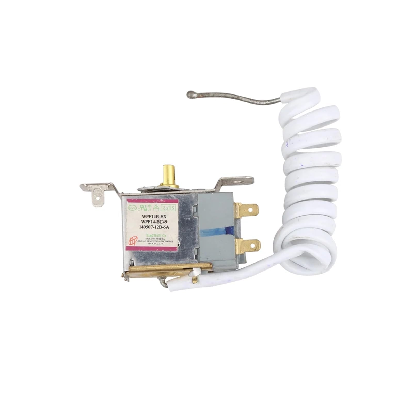 DEYIN WPF14B-EX Refrigerator Thermostat,2 Feet Freezer Temperature Controller Switch, Refrigerator Accessories
