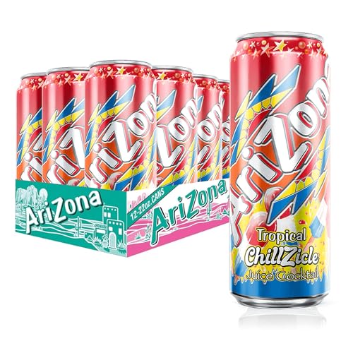AriZona Tropical Chillzicle, Fruit Juice Drink - Big Can, 22