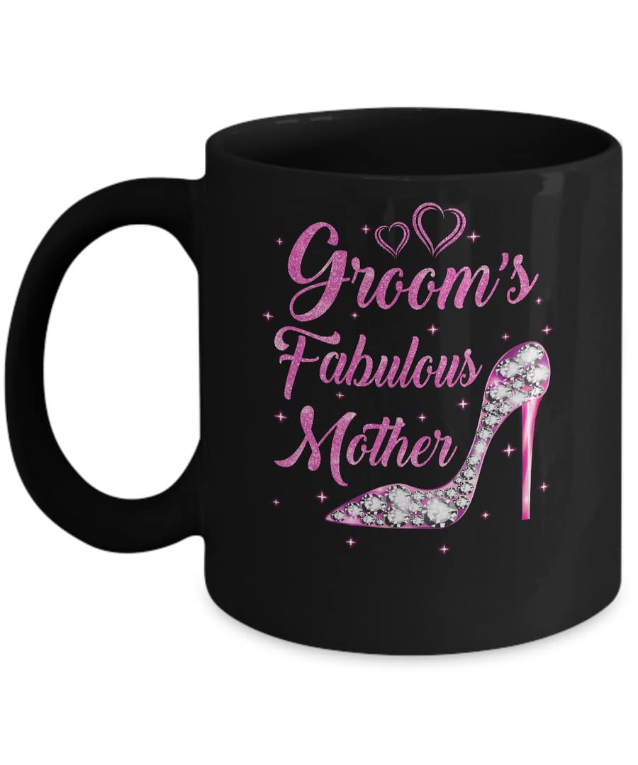 SNV Groom's Fabulous Mother Happy Wedding Marry Vintage Printed Ceramic Tea/Coffee Mug (325ml)-13215