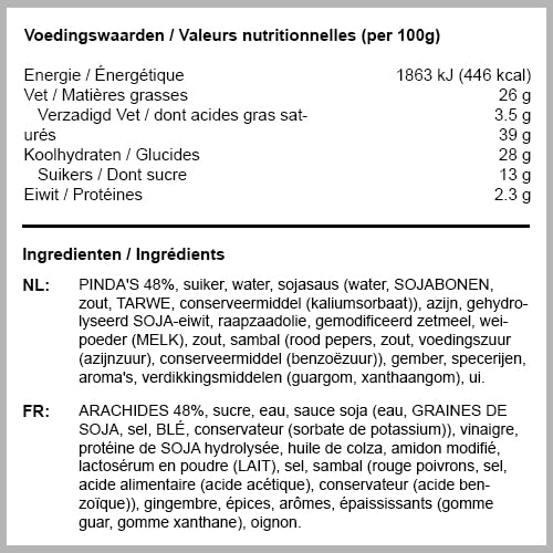 Wijko | Satesaus | Pasta | 3.1 kg