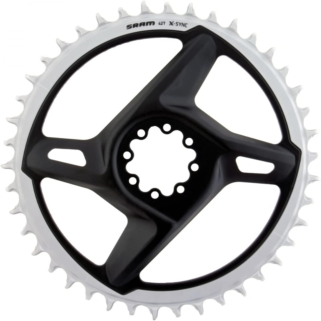 SRAM X-Sync Road Direct Mount Chainring for RED/Force - 42t, 12-Speed, 8-Bolt Direct Mount, Gray