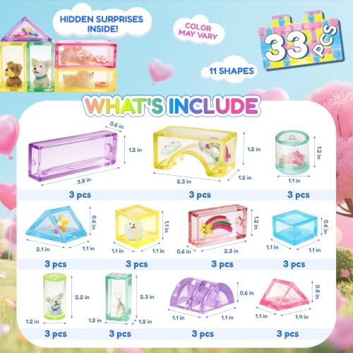Image of 33PCS Soft Sensory Building Blocks for Toddlers, House Garden Gummy Bloc | Preschool Educational Creative Play, Montessori Squeezable, Stretchable Early Learning Construction Playset, Puzzle Blocks