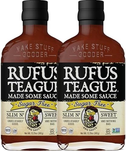 Rufus Teague Sugar-Free Slim N Sweet BBQ Sauce