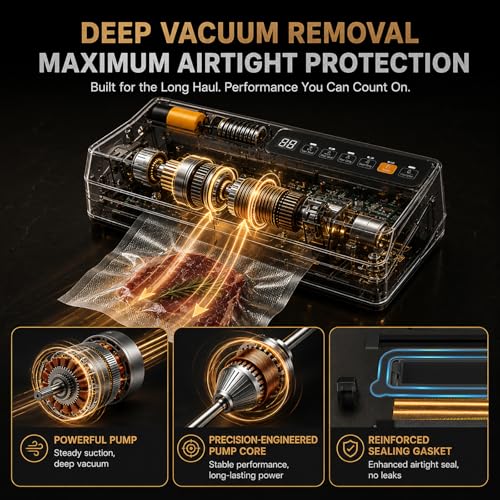 Industrial vacuum sealer machine