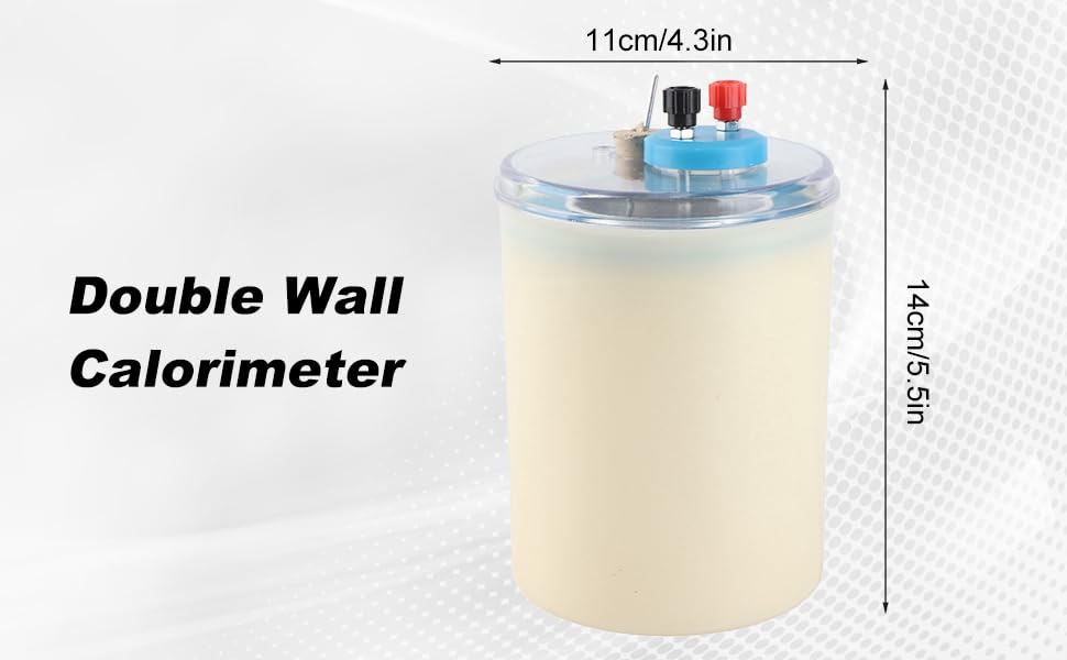Electric Calorimeter, Double Wall Electric Calorimeter With Transparent