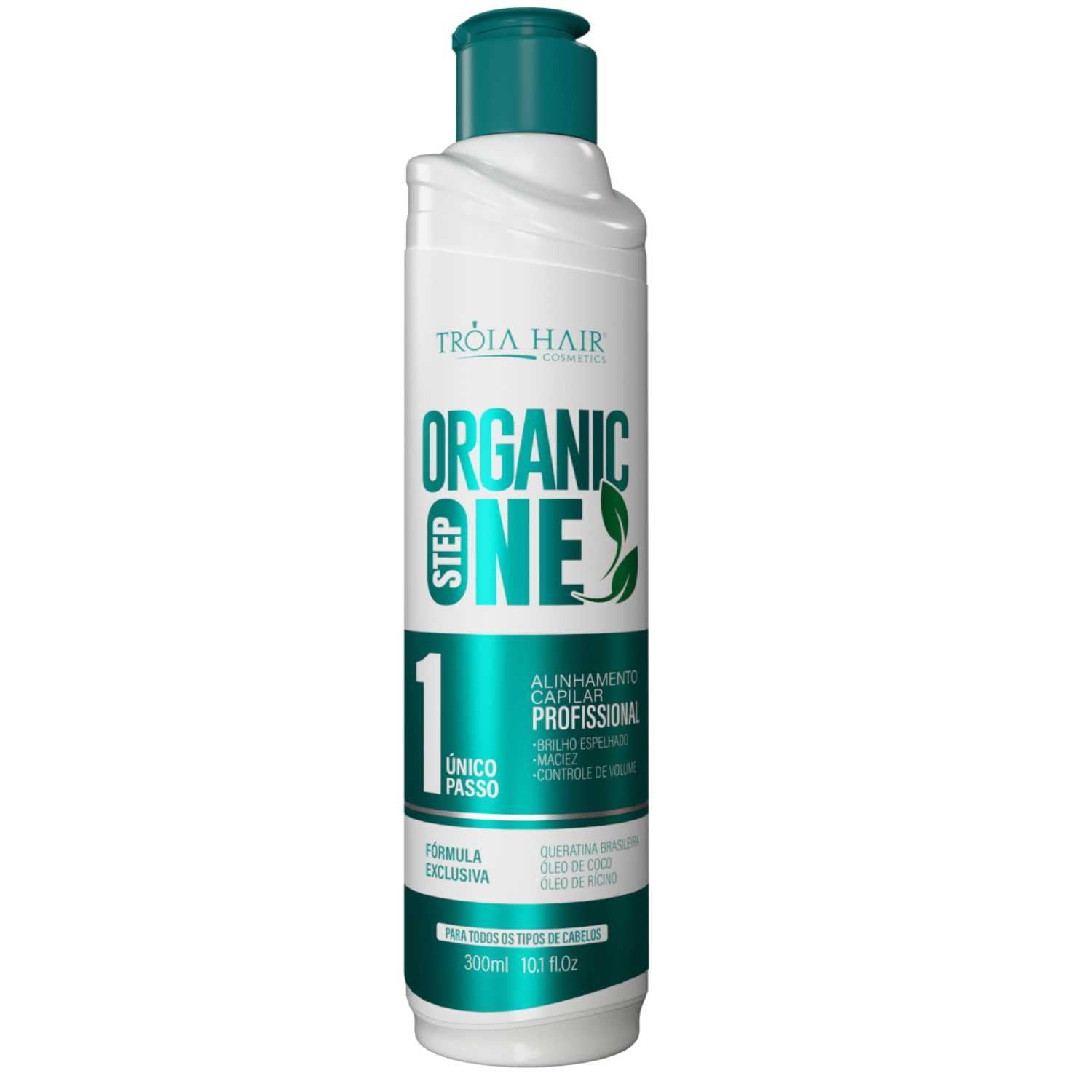 プロアクティブ  STEP1-STEP2 Progressiva Organic Step One 1 Passo 300ml - Tróia Hair Cosméticos