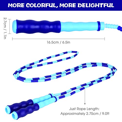 DECDEAL 2 cordas de pular cordas de pular ajustáveis para treino de condicionamento físico para cria