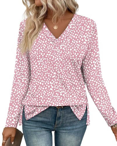 47% off - Womens Early Fall Fashion Must Haves Clothes 2025 Business Casual Tops Cute Long Sleeve Shirts Fall...