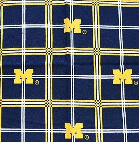 1 Ply 12X12 Inches Set Of 5 Printed Flannel Paperless Towels Wolverines Fan #TOP3