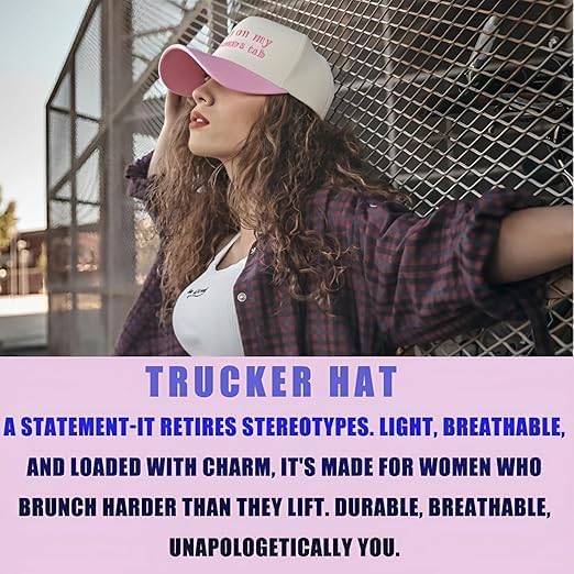 Funny Gag Trucker Hat Better Late Than Pregnant -Embroidery Funny Hats Adjustable Baseball Cap for Men Womenpink - Image 5