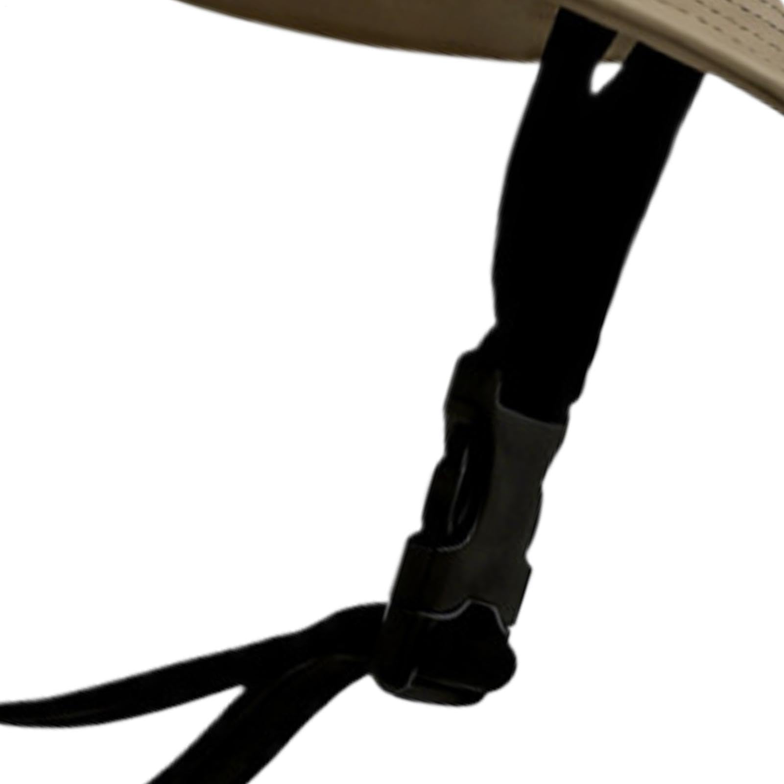 Chapeau Casque Protection Anti-UV À Large Bord Réglable Et Coupe-Vent