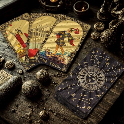 Tarot Arcanos Ancient Wisdom mazo de 78 cartas en caja coleccionable de varios modelos 7
