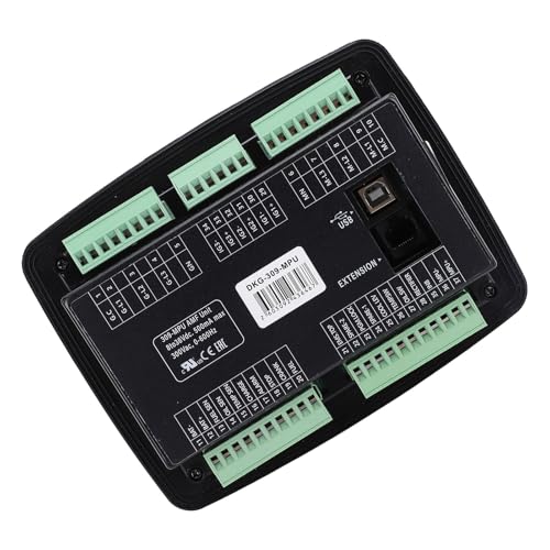 Controlador de generador DKG309, panel con pantalla LCD y monitoreo 6