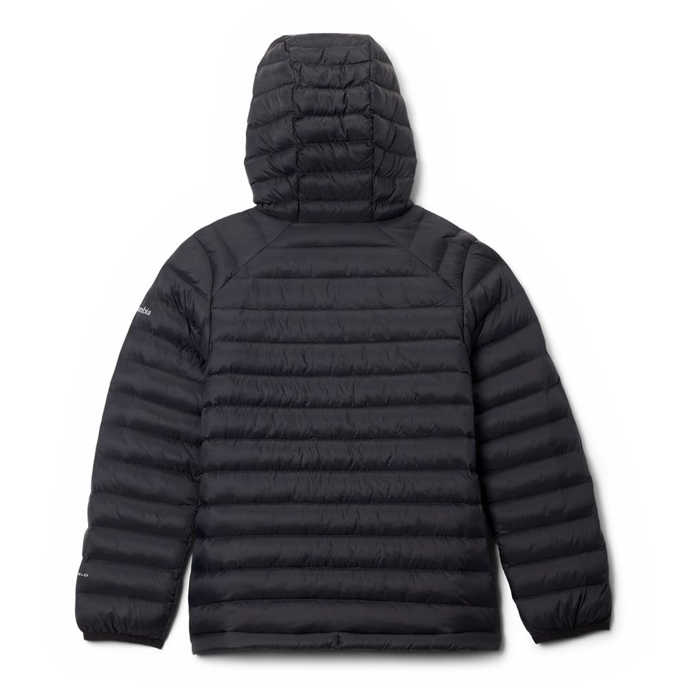 Columbia Powder Pass Hooded Jacket, Chaqueta Acolchada Con Capucha para Junior Unisex