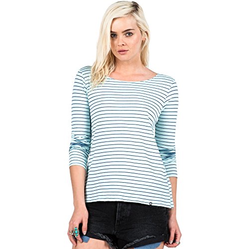 Volcom Junior's Lived In Stripe Long-Sleeve T-Shirt