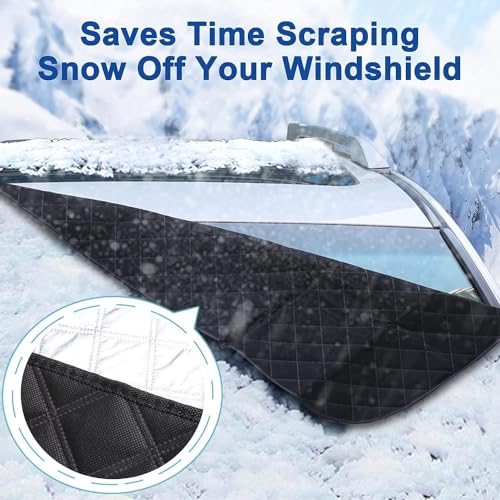 Couverture pare-brise voiture pour Cadillac CTS hiver comme été - 4