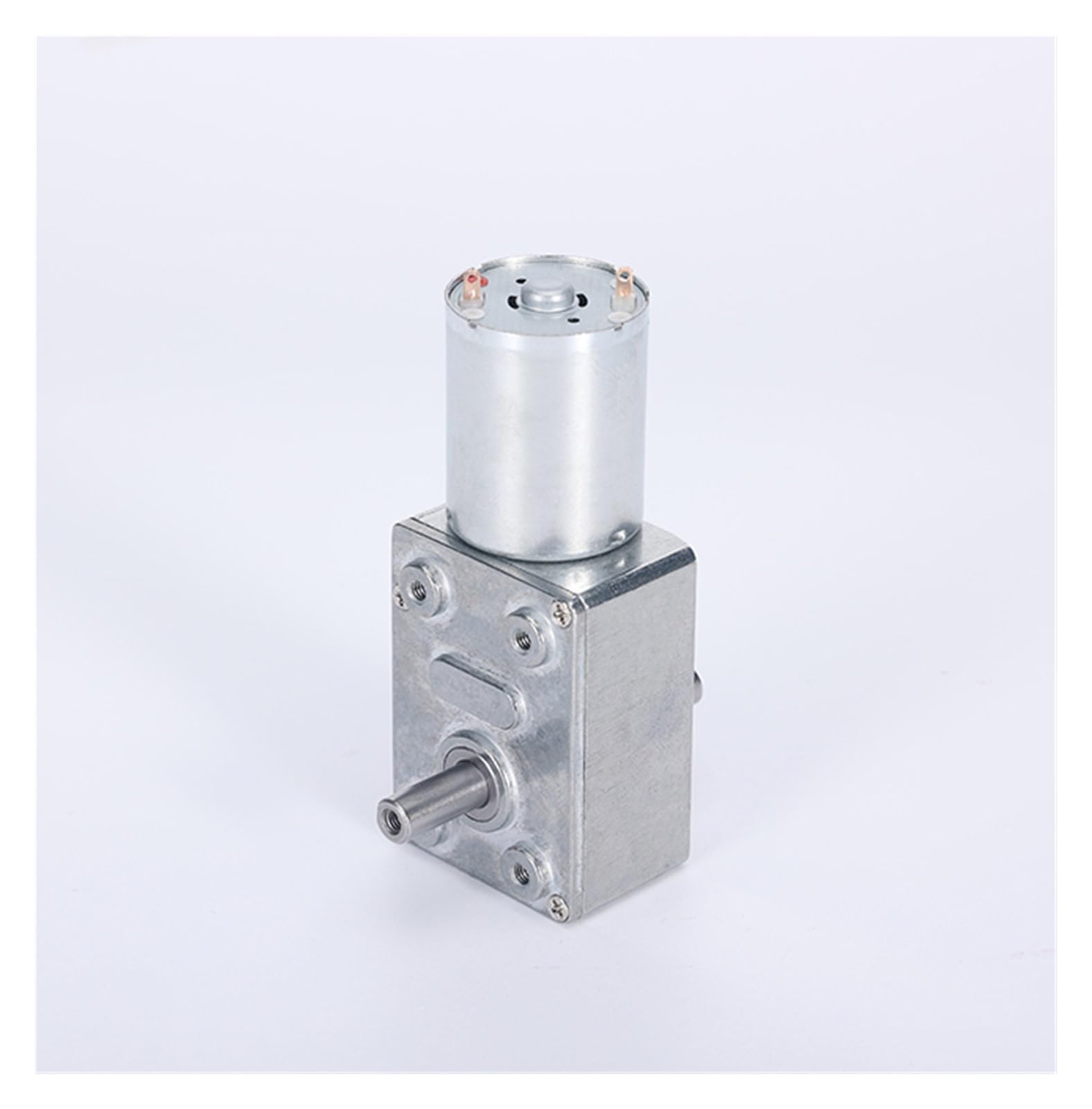 Motor de Doble Eje Salida JGY-370, 6 V, 12, 24, con autobloqueo, Rueda Dentada Potente, Motor CC escobillas Reductoras(12v,90 RPM)