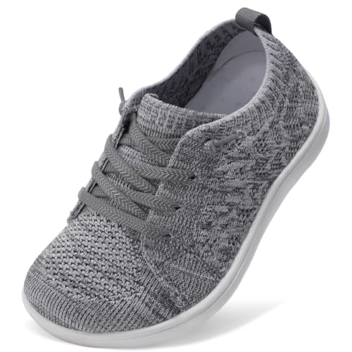 Image of JOINFREE Toddler Shoes Girls Boys Wide Barefoot Shoes Minimalist Walking Sneakers Zero Drop Slip on Tennis Shoe Breathable Naturally Flexible