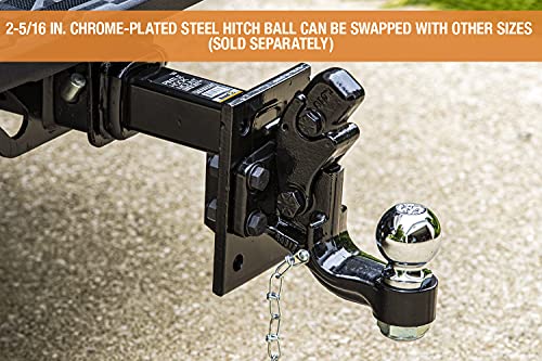 Buyers Products (Bh82516) 8-Ton Combination Hitch, 2-5/16 Inch Ball , Black #TOP4