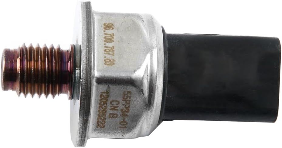 ROBUST Fuel Rail High Pressure Sensor for Citroen C1 C2 C3 C4 Fiat Scudo Ford Fiesta Focus Fusion Peugeot 106 206 207 307 308 407 1447993 3M5Q 9D280 AC