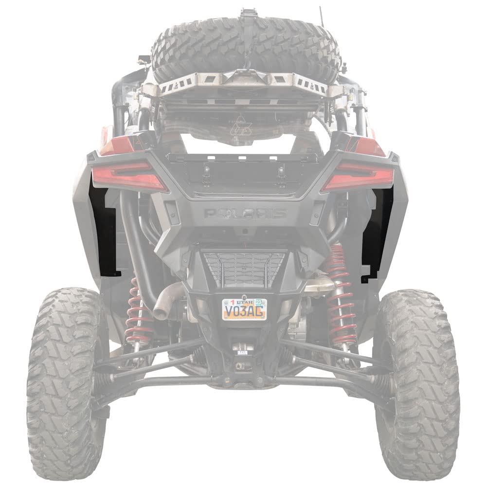 ポピ様オーダー Amazon.com: Tusk Rear Fender Block Offs Black Compatible with