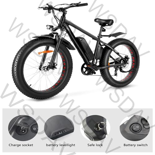 Batterie pour VTT 48 V 14 Ah lithium compatible vélo électrique de route