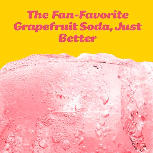 Image of Slice Healthy Soda, Grapefruit Spritz, Prebiotic & Probiotic Soda Pop, 5g Fiber, 35 calories, 12 fl oz 12 Pack