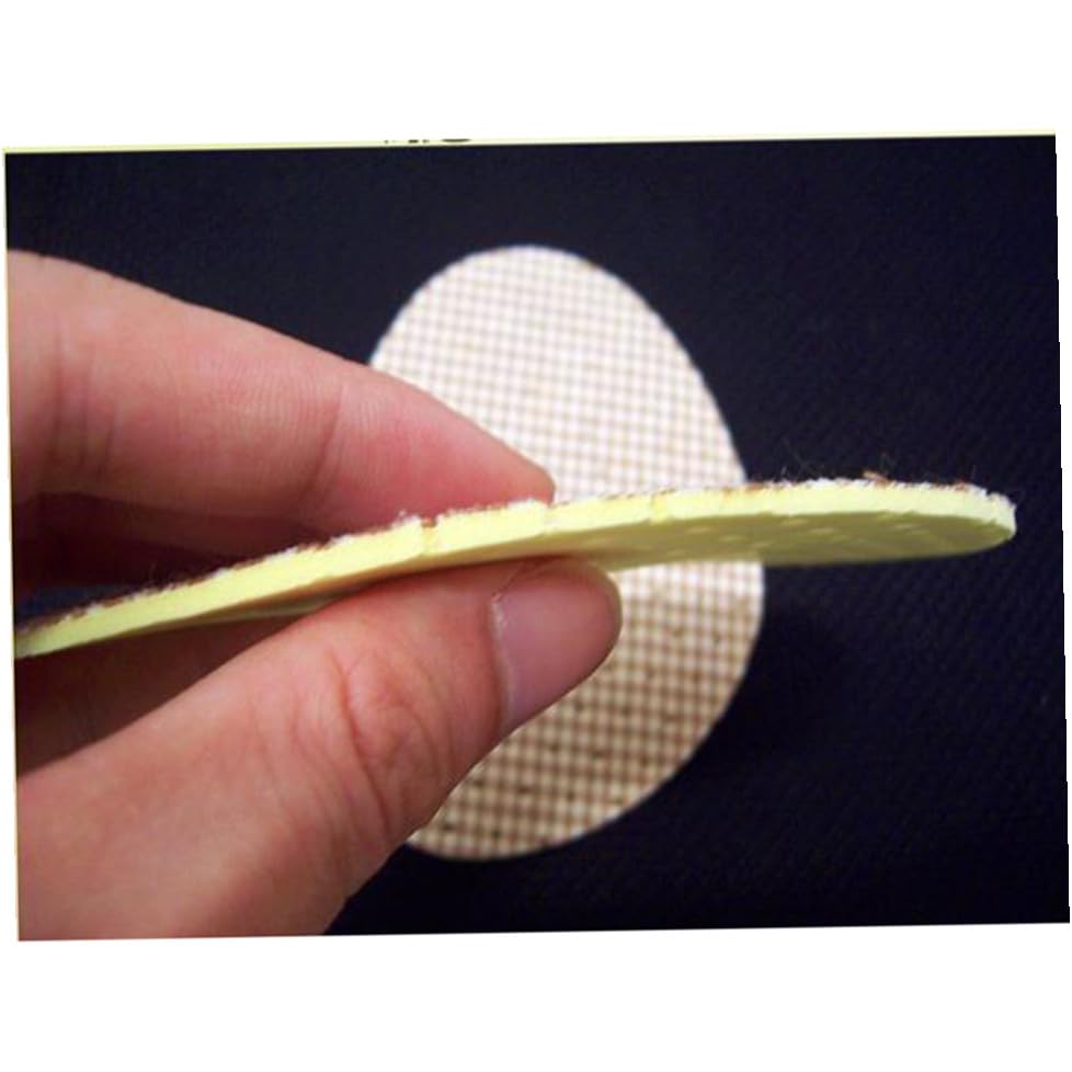 6 pares de cojines de látex transpirables para zapatos miniatura 3