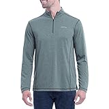 Orvis Men's Sandy Point ¼ Zip Pullover (XL, Green)